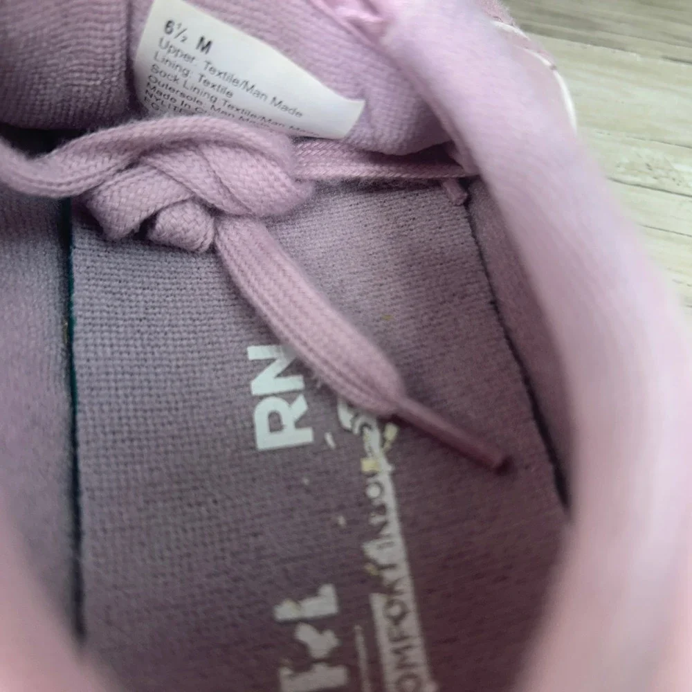 Tretorn Womens Nylite Plus Wool Sneakers Pink 6.5